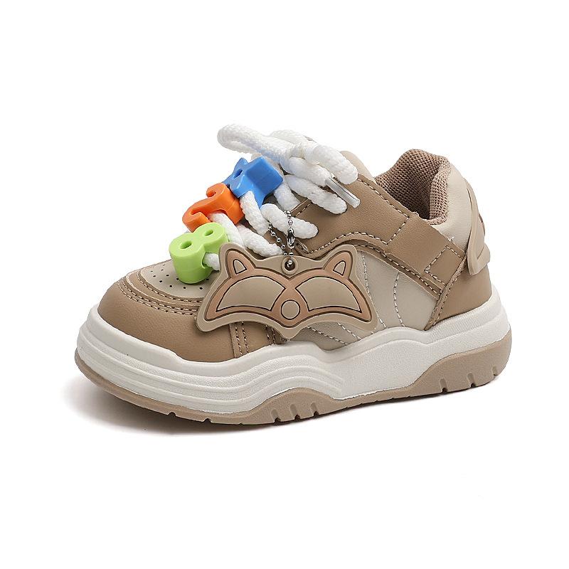 

Детская спортивная обувь 2025 осень новая мультяшная обувь-хлебушки для девочек легкая повседневная обувь для мальчиков кеды детская обувь 21-26 yards, 6 pairs in one hand хаки