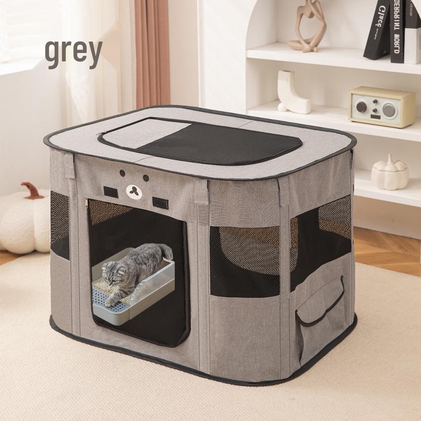 Geburtszelt für Katzen und Hunde: Geschlossene Wurfbox für Haustier-Trächtigkeit & Geburt