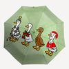 1pc Christmas, Ducks Open/Close Folding Umbrella, All- Portable Umbrella for & Men, Stylish Accessory (Holiday Gift) 8-Rib yy251213122
