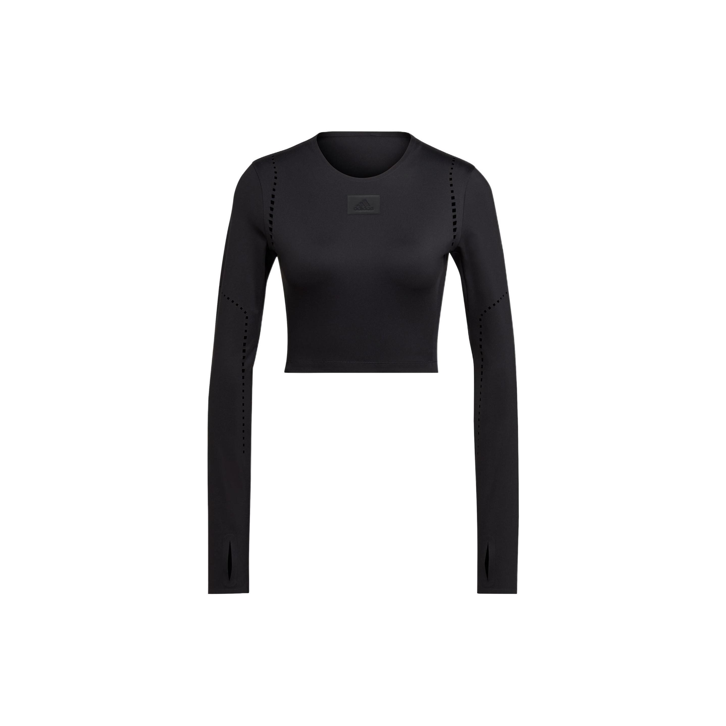 (WMNS) adidas Best of adidas Long Sleeve Top Asia Sizing  Black  Women s HD8947 S
