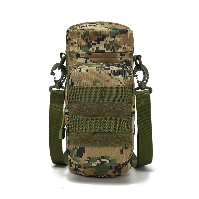 Outdoor Camping Cycling Bottle Holder Shoulder Bag Sports Bag New Kettle Molle Bag Tactical Military Pouch Waist Packs