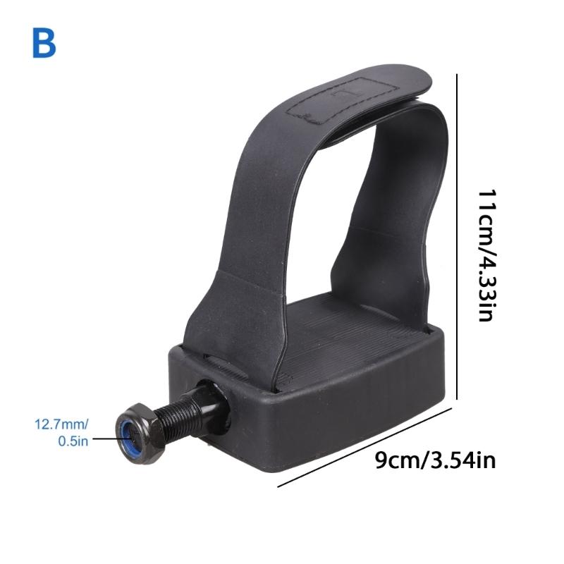 Stationary Recumbent Bike Pedals Indoor Exercycle Bike Pedals With Strap for Homes/Office Workout Recumbent Bicycles