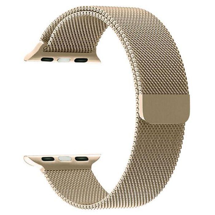 Bracelet pour Apple Watch - MY-MONTRE - Retro Or - 38/40/41mm - Acier inoxydable - Boucle magnétique