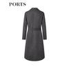 Ports Women's Autumn/Winter Wool Cashmere Long Coat