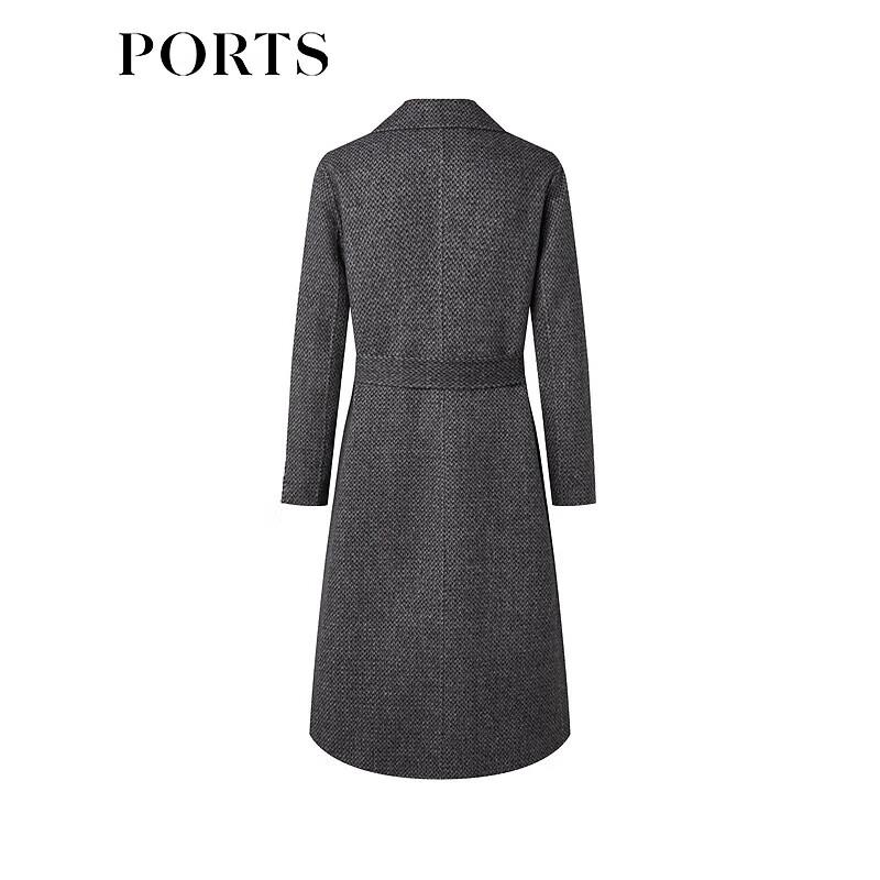 Ports Women's Autumn/Winter Wool Cashmere Long Coat