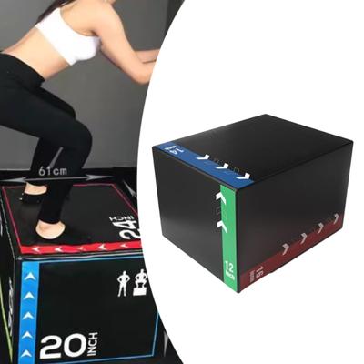 Plyo Jumping Exercise Box Portable Agility Box for Conditioning Workout Home,Jumping Agility Box for Home Gym Plyometric Box