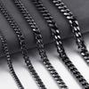 Stainless Steel Six-Sided Polished Cuban Bracelet: 3.5/5/7mm, Hip-hop Style, Simple and Trendy