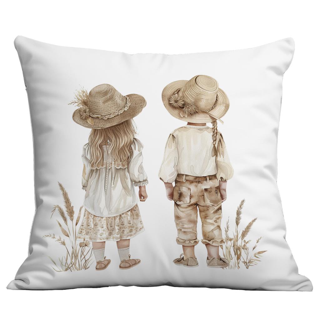 New Summer Retro Polyester Pillow Case Home Sofa Cushion Pillow Case Decoration