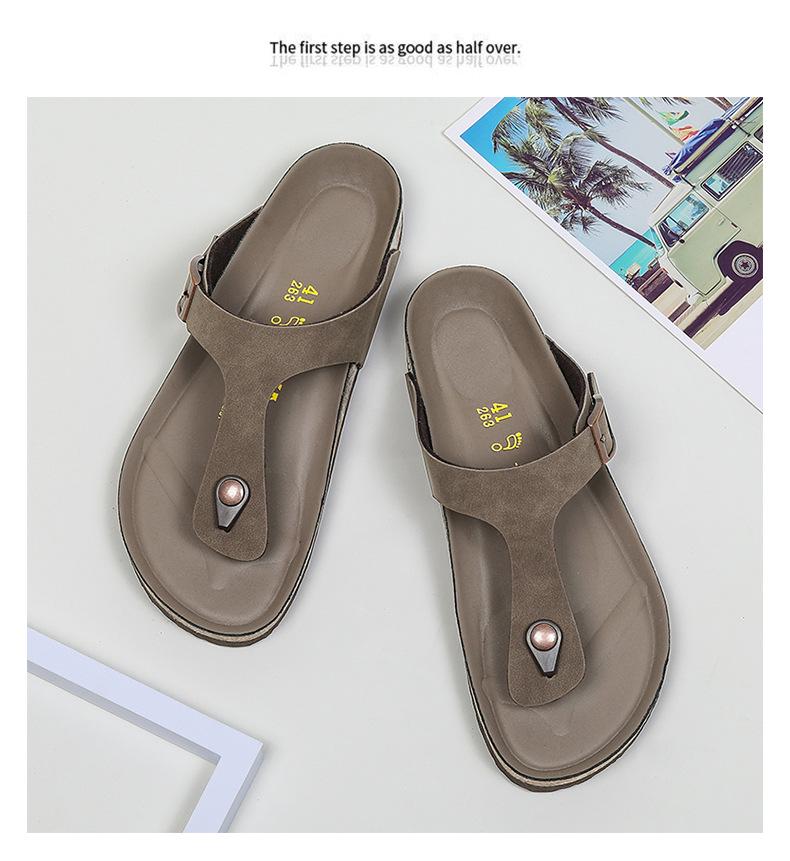 Ciabatte Sandali da Spiaggia Antiscivolo Resistenti all'Usura alla Moda da Uomo - Taglia Grande Scarpe Moda Casual da Esterno