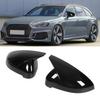 Left Right Door Mirror Cove  Horn   Side Wing Mirror   Casings for   S4  4 B9 2015‑2019