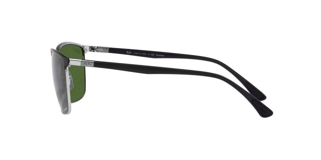 sunglasses RB3686 57 Dark Grey Contrast Enhancement Polarized Lenses Sport Ray-Ban Black/Silver /Chromance/Crystal