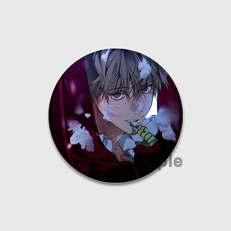 32/44/58mm BL Anime Förlorad i Molnet Knappnålar Tecknad Handgjord Brosch Badge Bröstnål för Ryggsäck Kläder Present Tillbehör