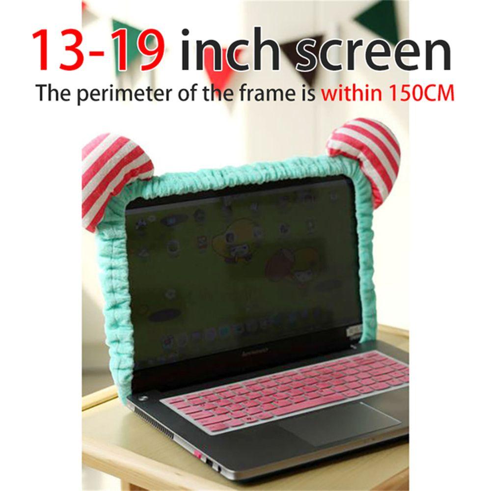 

Computer Decorative Cover Notebook Protective Case Monitor Protective Cover Computer Frame Cover Green 150cm