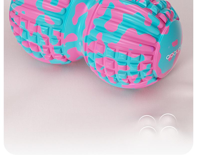 Plantar Fasciitis and Muscle Relaxation Peanut Massage Ball for Foot, Ankle, Shoulder, and Yoga Meridian Therapy