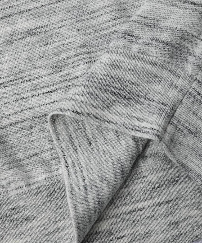 PANICALE Wool Blend Round Long Sleeve Knit [Gray]