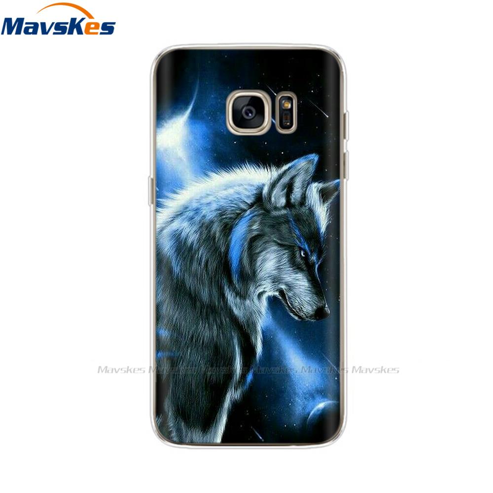 Custodia in Silicone Cartone Animato Per Samsung Galaxy S7 Custodie Cover Fiore Morbido TPU Custodia per Telefono Per Samsung S7 edge G930F G930FD G930W8 Funda