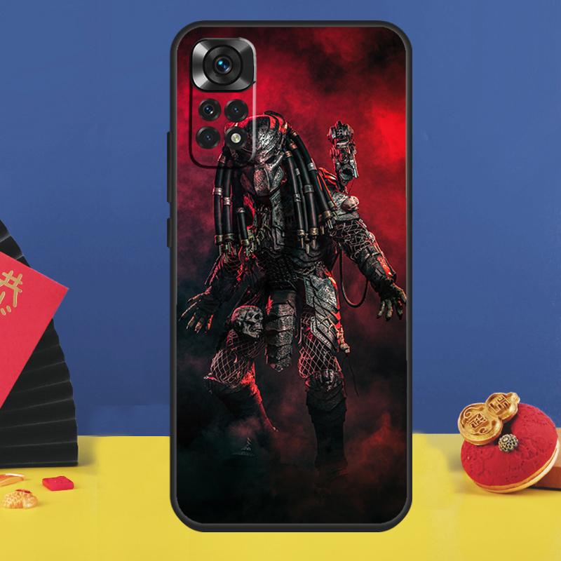 

Alien Predator Phone Case For Xiaomi Redmi Note 14 Pro 13 12 9 10 11 15 Pro Plus 10C 12C 13C 14C 15C Cover Redmi Note 14 5G