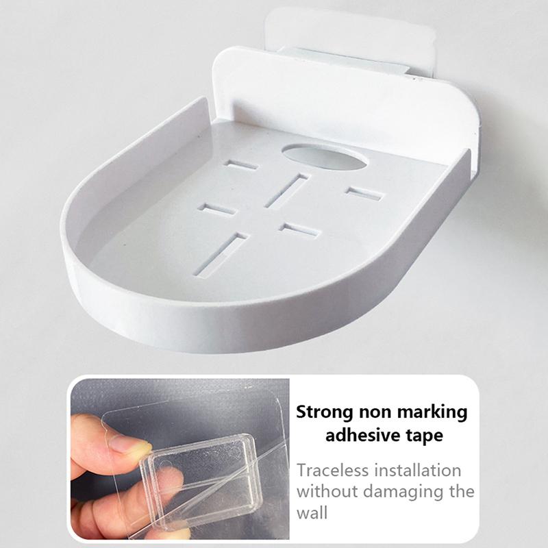 Security Surveillance Cctv Camera Holder Stand Home Self-Adhesive Drill-Free Fixer New Traceless Wall-Mounted Bracket