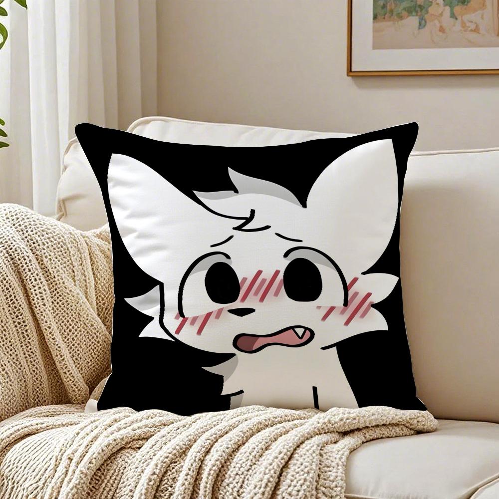 Meme Süßes Lustiges Katzenkissenbezug Kissenbezug Staubmilbenfrei Wohnzimmer Sofa Dekor Kissen Zimmer