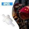 4pcs Plastic Fuel Gas Fuel Filter 50cc 90cc 110cc 150cc 250cc Atv Dirt Bikes Go Karts Scooters Etc Universal Car Accessories