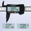 Electronic carbon fiber digital caliper, vernier caliper, micrometer, measuring tool, digital ruler, 150mm