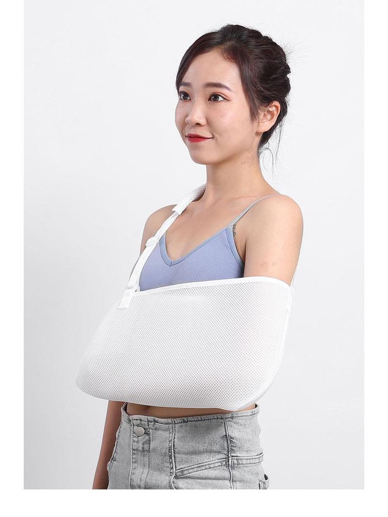 Atemaktive Anti-Erstickungs-Arm- und Handgelenkstützschlinge mit Nackengurt