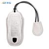 Leather Car Key Case Cover Fob for Porsche Panamera Cayenne Cayman 718 971 911 9YA Macan Boxster Carrera Taycan Accessories