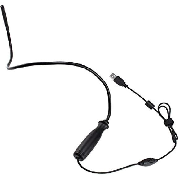 7 mm 100X Waterproof USB Borescope Endoscope Flexible Inspection Camera with LED