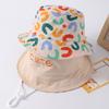 Double Sided Baby Bucket Hat Cute Letter Embroidered Children Boys Girls Fisherman Panama Cap Summer Outdoor Kids Sun Hat Gorras