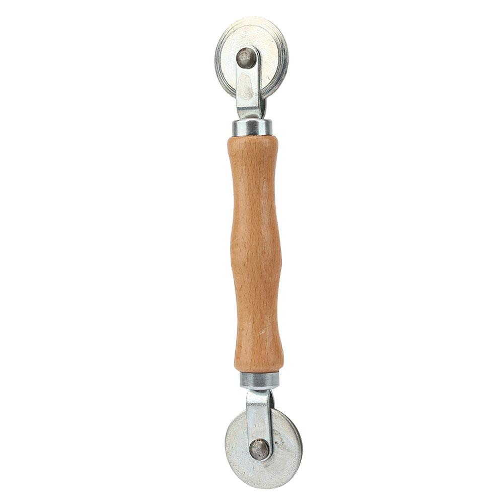 Wooden Handle Aluminum Alloy Wheel Repair Tube Stitch Puncture Patch Tyre Roller Bearing Tool