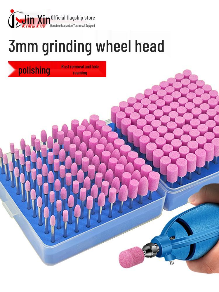 3mm T-Type Grinding Head for Electric/Pneumatic Grinder: Small Metal Polishing Wheel