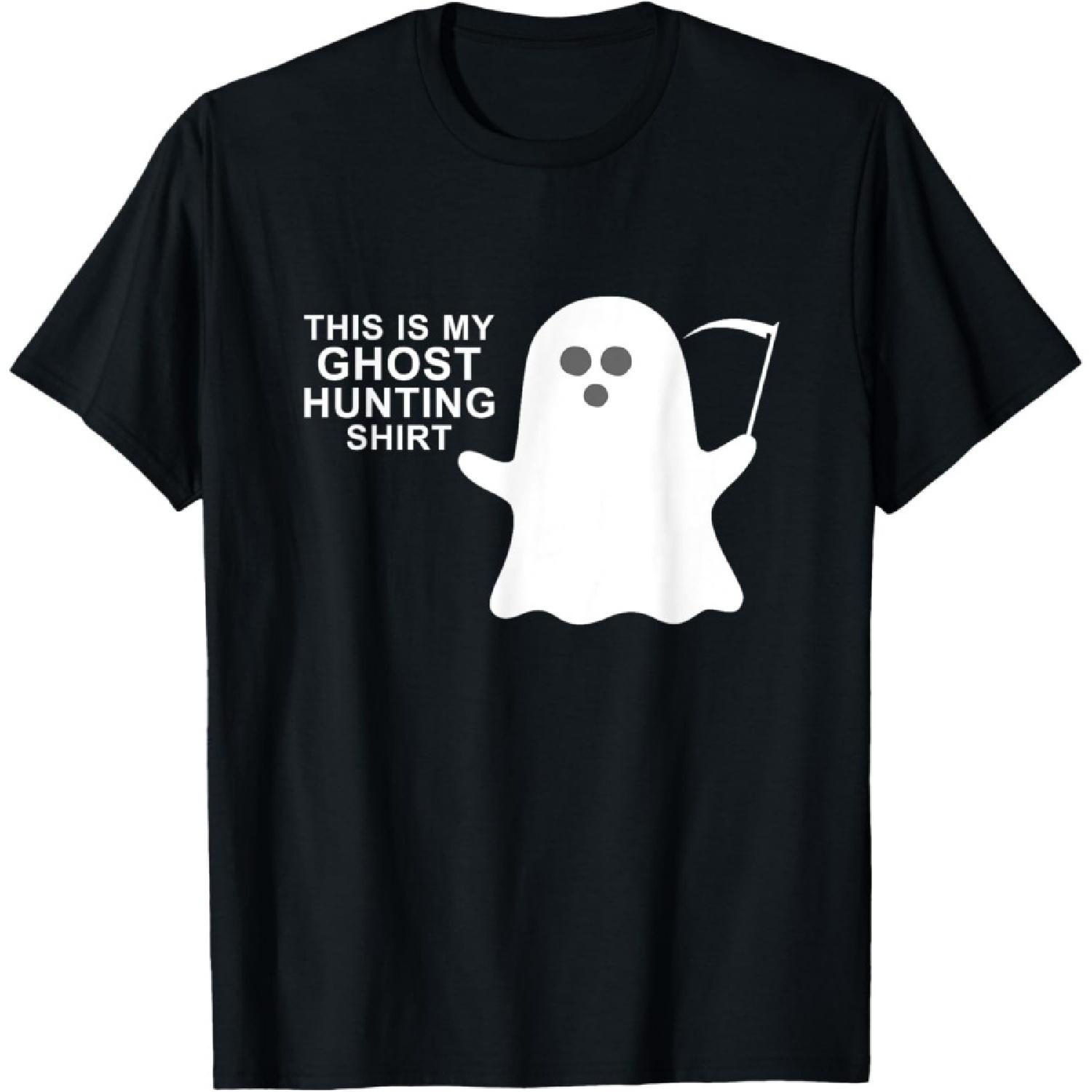 Ghost Hunting Shirt Zombie Ghost Hunting Tshirt T-Shirt S