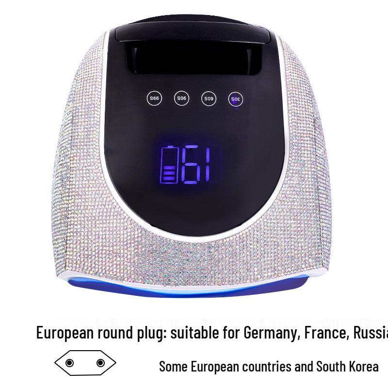 

X30 Rhinestone Wireless Rechargeable Quick-Drying Nail Lamp