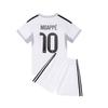 25-26 Royal M Home Court White No. 10 Football Jersey Children'S Jersey Children'S Clothing Adult Size 14-3Xl