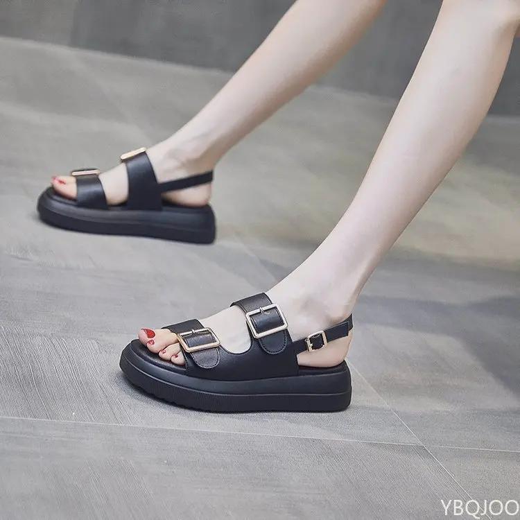 Móda 2024 sandály na platformě ženy letní boty přezka Sandály pro volný čas dámské sportovní boty letní sandálie mujer