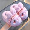 Children's Slip-on Shoes - Girls' Anti-slip Padded Thick-soled Baby Cotton Shoes