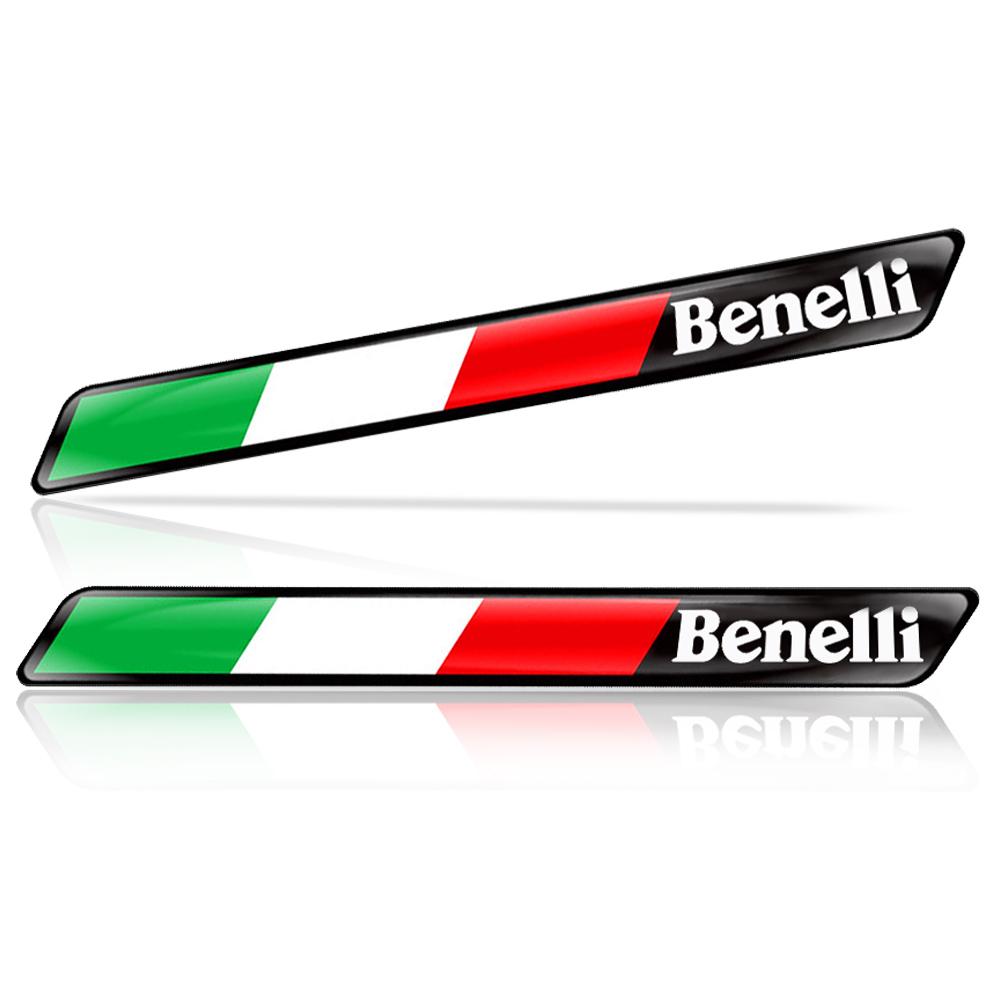 

3D Motorcycle Stickers Reflective Italian Logo Decals Racing Accessories For imperiale 400 TRK502 BN302 TNT125 300 BJ600 A pair
