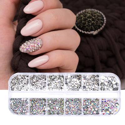 Nail Art Léger Fonctionne Facilement Résine Cristal Strass Ensemble D'Ongles Pour Un Usage Quotidien