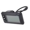 Electric Bike LCD Display Panel with G51 6P Water Proof Connector Speed Battery Level Display for Scooter Cycling