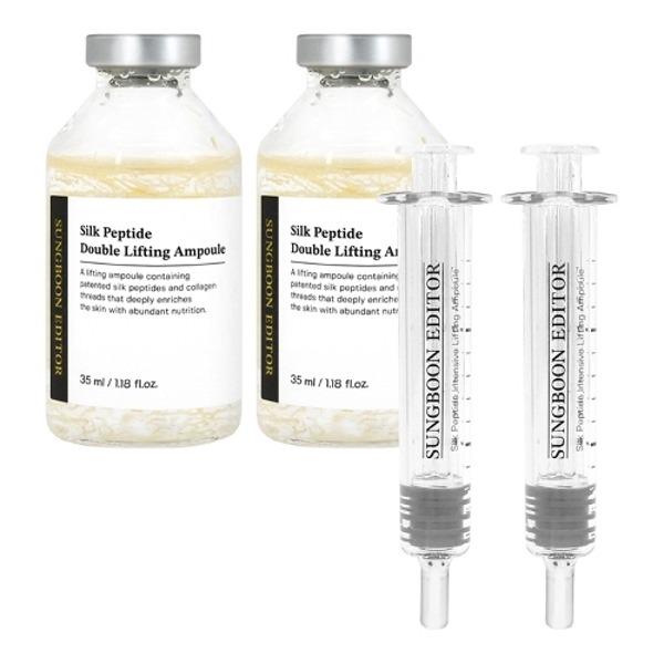 SUNGBOON EDITOR Silk Peptide Melting Thread Double Lifting Ampoule 35mlX2 + ApplicatorX2_22082469_673598