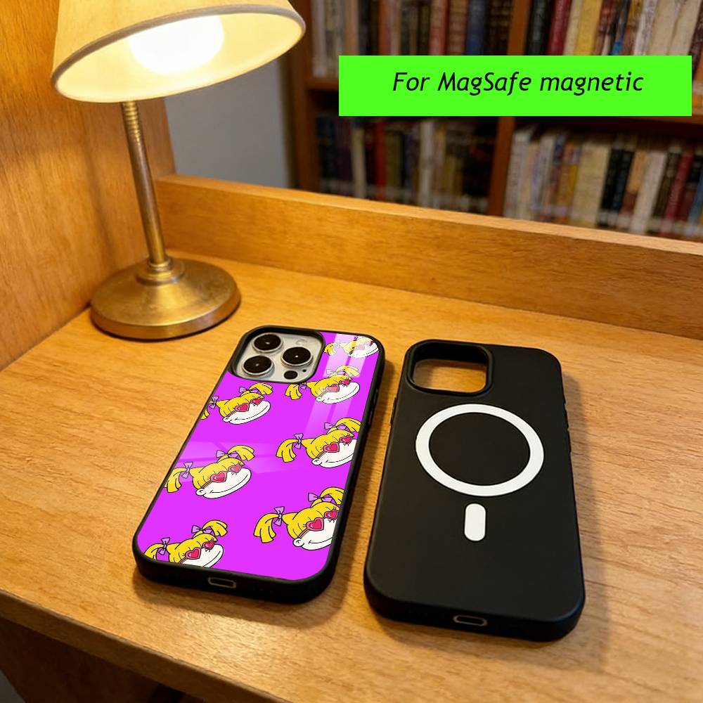 Rugrat A-Angelica Phone Case For iPhone17,16,15,14,13,12,11 Plus,Pro Magnetic For Magsafe Wireless Charging