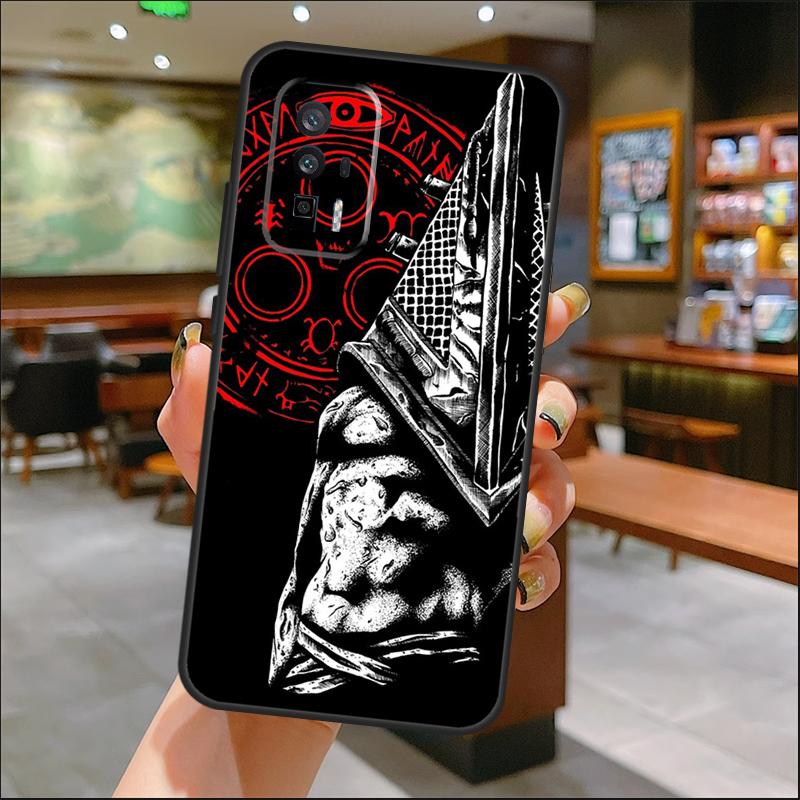 Horror Game Silent Hill Case For Xiaomi 14T Pro 13T 11T 12T 13 14 15 Ultra POCO X7 Pro X3 X5 X6 M6 F5 F6 Pro Cover