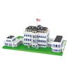 White House Diamond Small Particle Building Block Compatible Lego Puzzle Assembly Children Adult High Difficulty