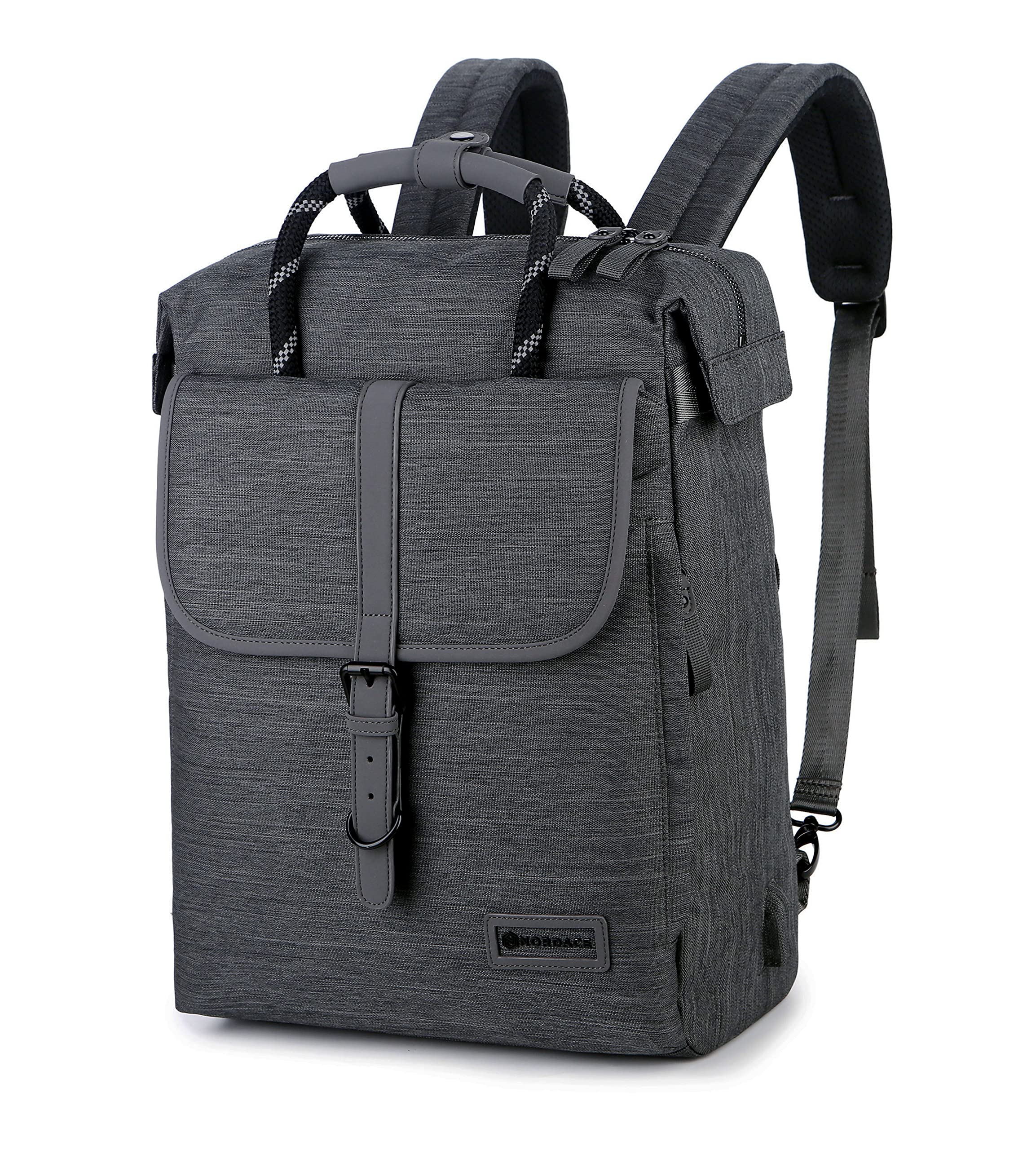 

Nordace Comino Tote Pack with USB Charging Waterproof Everyday Laptop Smart Backpack for Work and Tote Port, - Business, Charcoal, 2XL, Backpack.