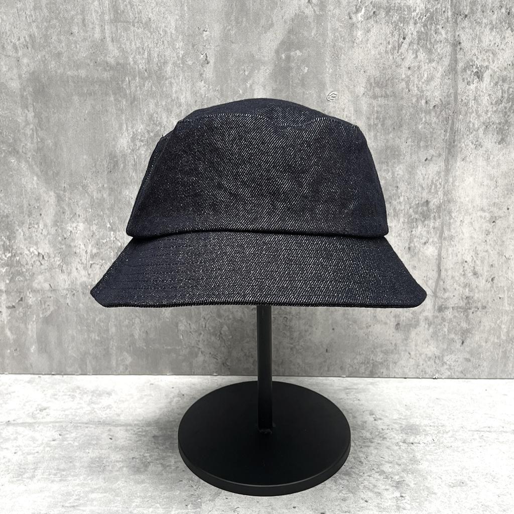 Commuter Versatile Dark Blue Washed Denim Fisherman Hat Children Summer Sun Protection Denim Hat Basin Hat Tide