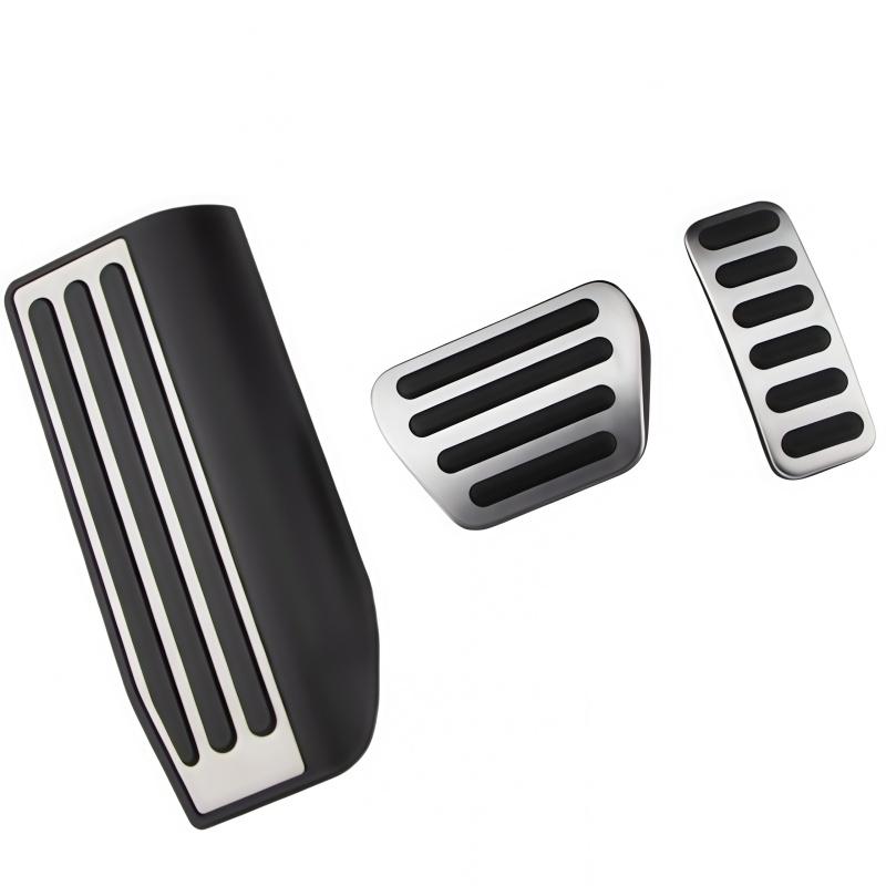 Foot Rest Pedal for Range Rover Sport 2013-2021, Discovery 5 2017-2021 Accelerator Foot Pedal Fuel Gas Brake Pedal Pads Cover