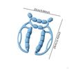 Massage Bodybuilding Equipment 23 Wheels Leg Tools Circular Clamps for Arms Thighs