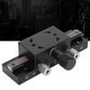 30 x 50mm Sliding Stage Linear Translation Manual Fine Tuning Trimming Platform SEMCIC‑100