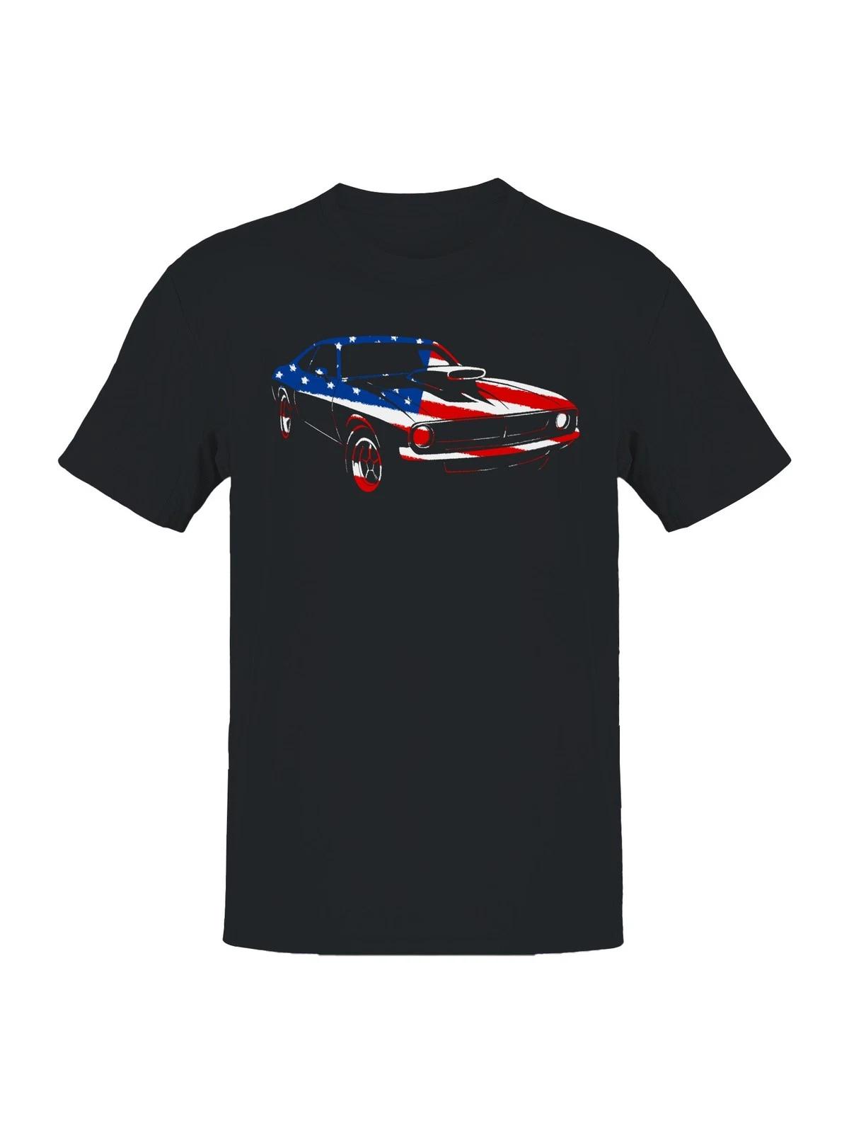 Classic American Muscle Car Art Men s T-shirt S