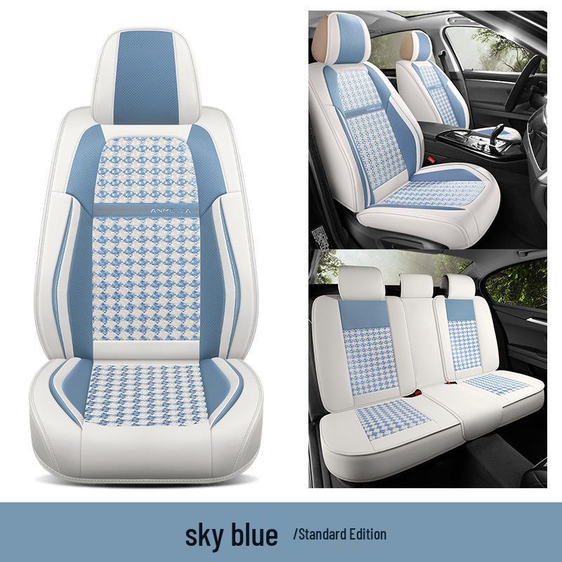 Ice Silk Seat Cover for Great Wall Fengjun 5 - All-Season, Full Surround, Universal Fit for European Trucks